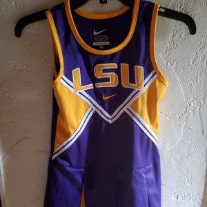 LSU YOUNG LADIES CHEERLEADING OUTFIT SIZE 6X